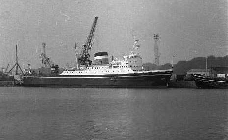 Preston Dock, around 1964